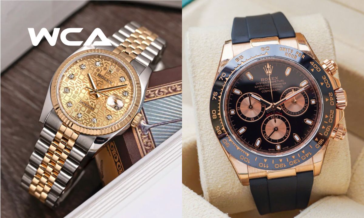 Cách nhận biết đồng hồ Rolex thật và giả nhanh và chính xác 5 Dây thép hoàn thiện sắc sảo và ôm tay; dây cao su Oysterflex mềm dẻo, đàn hồi tốt