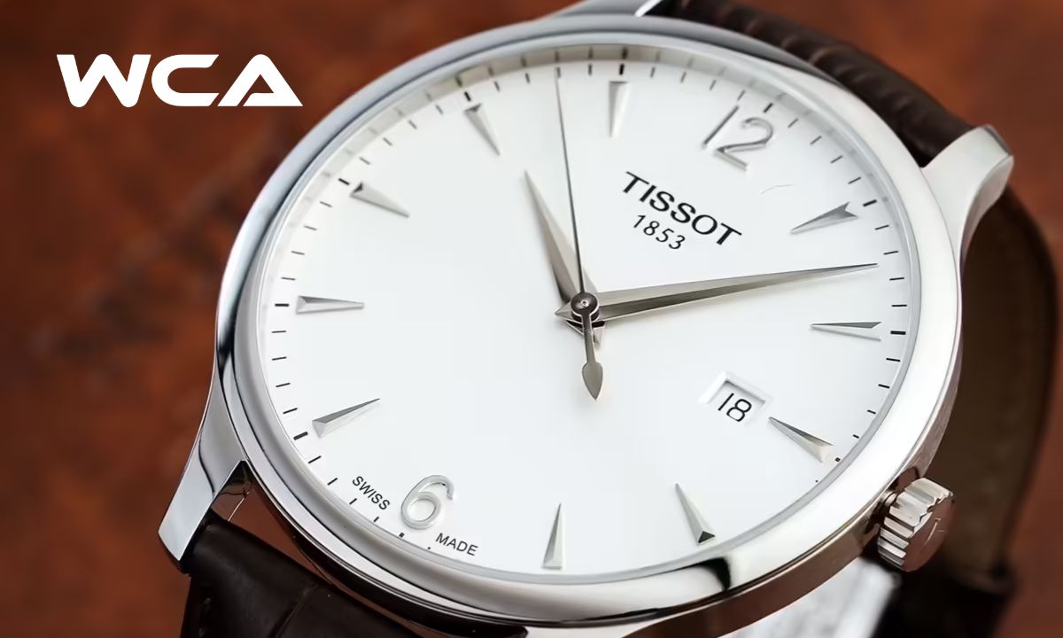 Cách phân biệt đồng hồ Tissot thật giả nhanh chóng tại nhà 4 Mặt số đồng hồ Tissot chính hãng được hoàn thiện tinh xảo, cọc số và logo sắc nét, bố cục cân đối