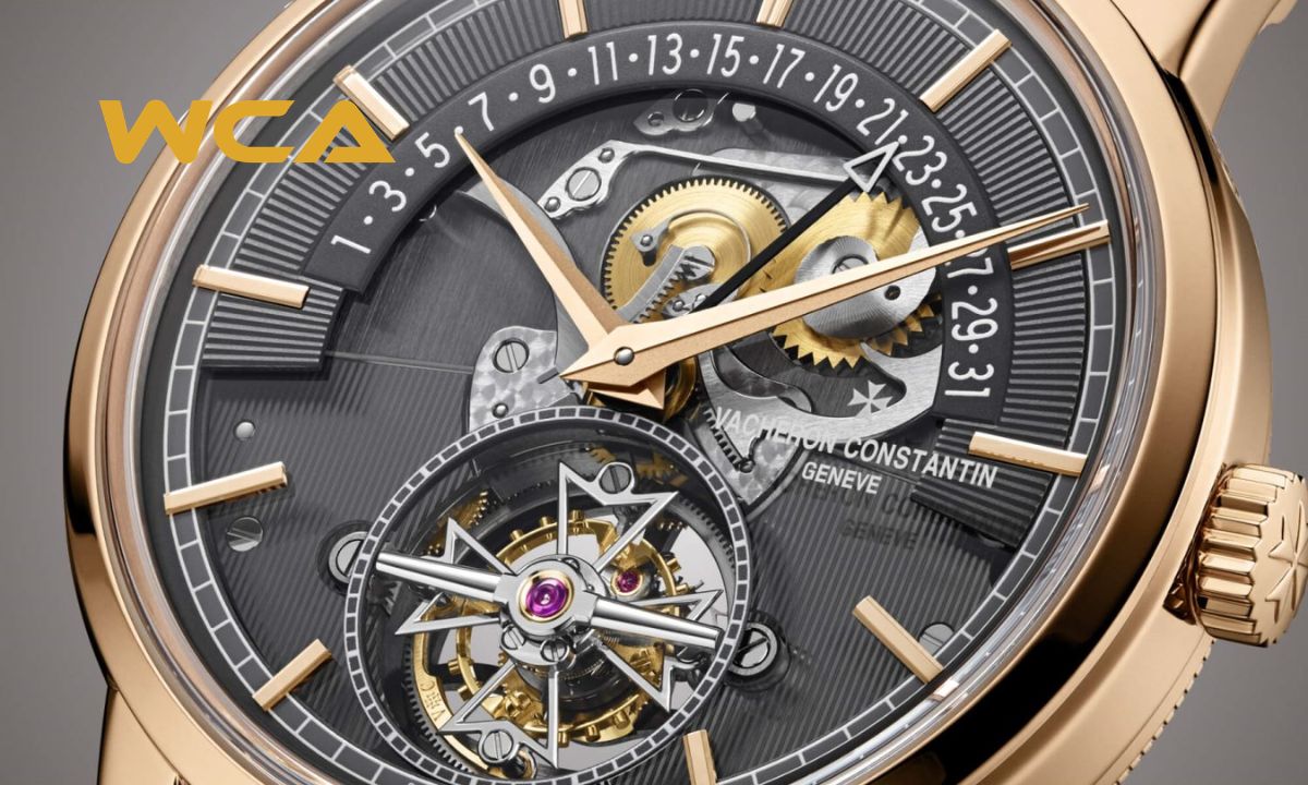Bật mí 8 cách nhận biết đồng hồ Vacheron Constantin chính hãng 2 Mặt số Vacheron Constantin chính hãng có bố cục cân đối, họa tiết và cọc số hoàn thiện tinh xảo