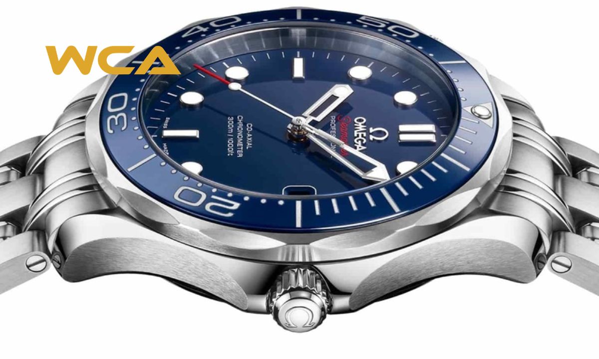 Cách phân biệt đồng hồ Omega thật và giả đơn giản và chính xác 6 Logo Ω trên đồng hồ Omega khắc hoặc dập sắc nét